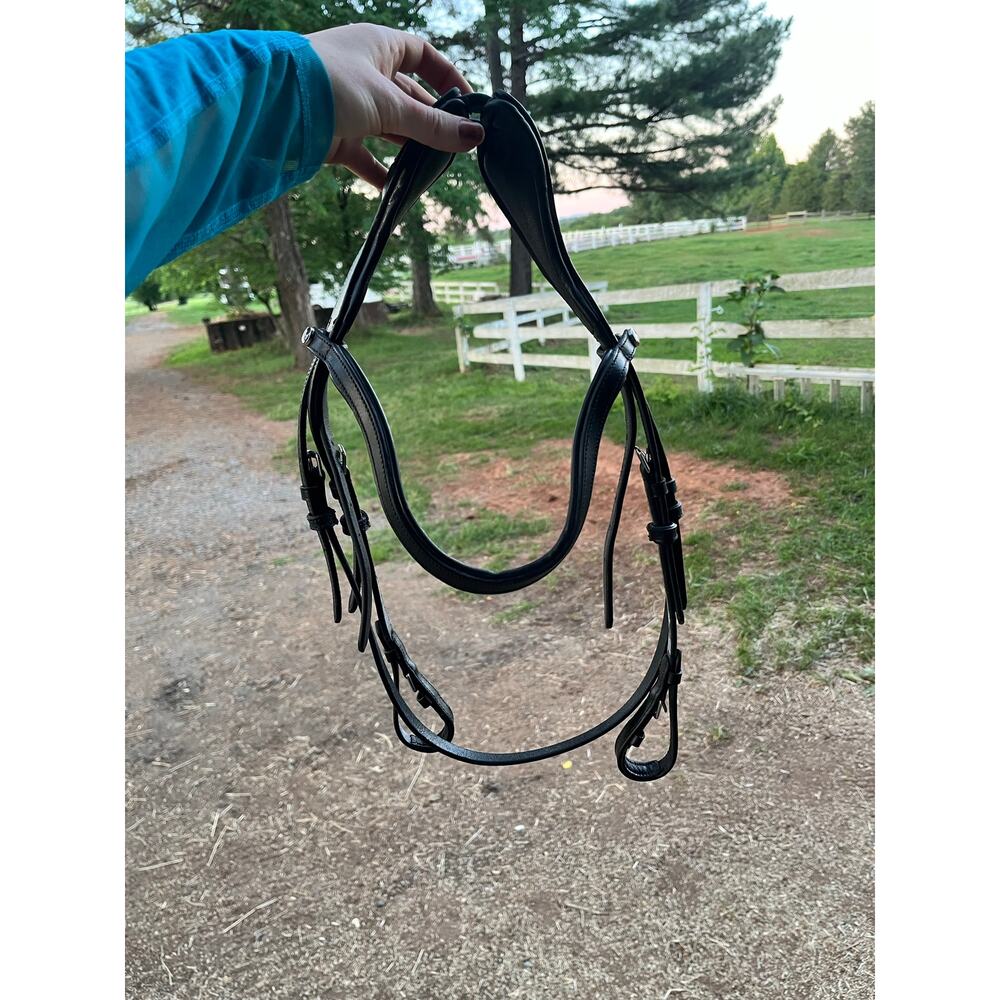New Horze Peckham Anatomic Bridle Headstall size full / horse